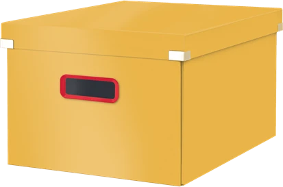 Leitz Click & Store Cosy Aufbewahrungsbox mittel, A4, gelb