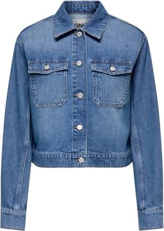ONLY Lumi Jeansjacke medium blue denim (Damen)