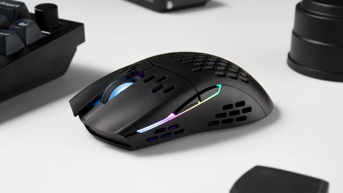 Keychron M1 Wireless Gaming Mouse schwarz, USB/Bluetooth