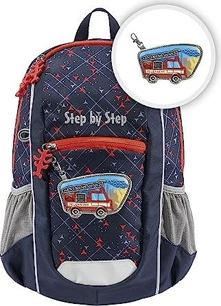 Step by Step Kiga Maxi Fire Truck Finn Kindergartenrucksack