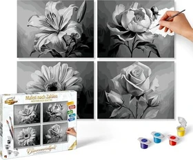 Schipper Arts & Crafts Malen nach Zahlen Blumenvielfalt