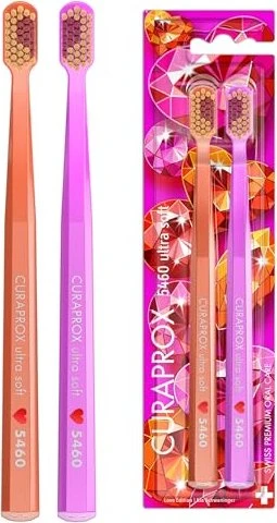 Curaden Curaprox CS5460 Love Edition ultra soft, 2 Stück