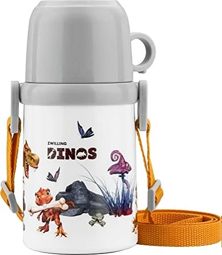 Zwilling Sport Isolierflasche 380ml weiß/grau