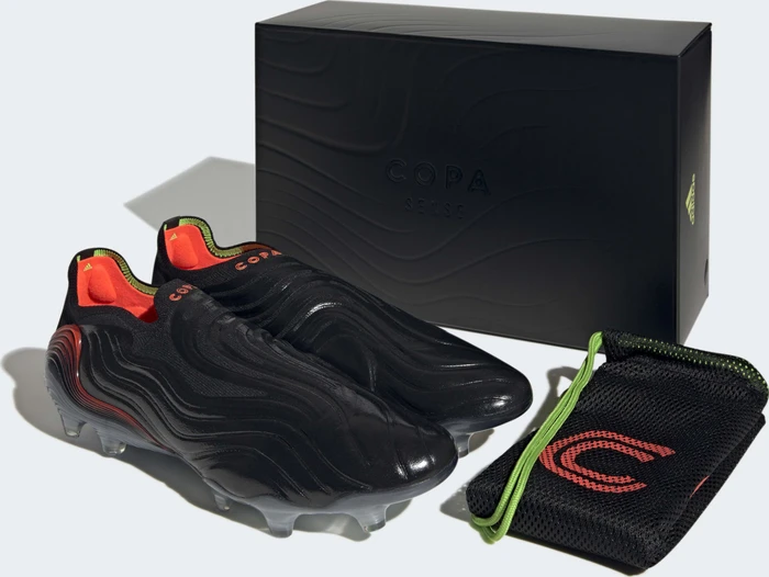 adidas Copa Sense+ FG core black/solar red/team solar green (Herren)