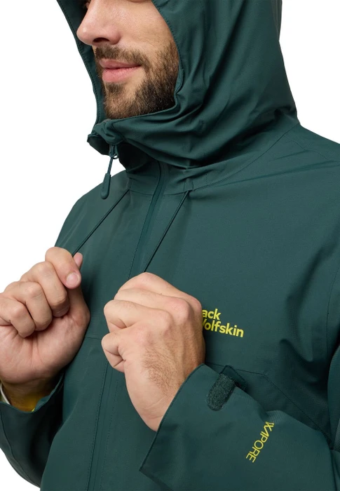 Jack Wolfskin Wisper Insulated Funktionsjacke black olive/firefly (Herren)