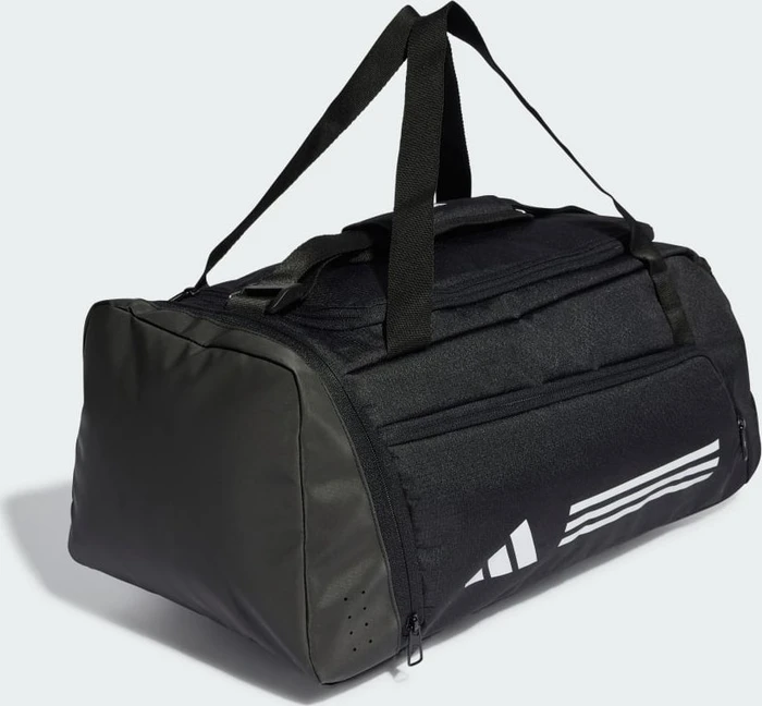 adidas Essentials 3-Streifen Duffelbag Sporttasche schwarz/weiß