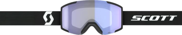 Scott Shield mineral black/white-illuminator blue chrome
