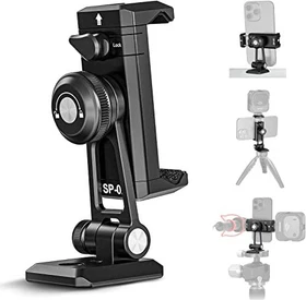 Neewer Metal Phone Tripod Mount Adapter with Arca QR Base