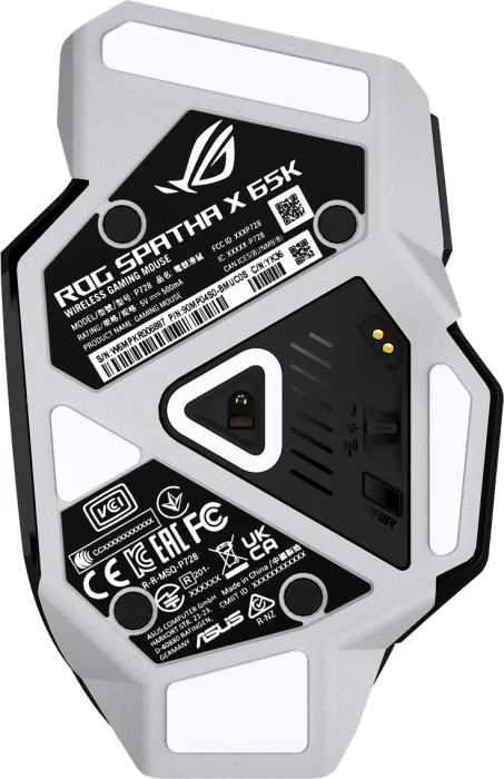 ASUS ROG Spatha X 65K schwarz, USB/Bluetooth