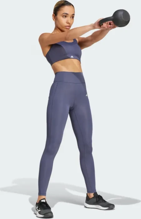 adidas TLRD Impact Training High Support Sport-BH shadow navy (Damen)