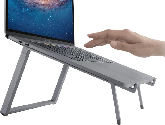 Rain Design mBar pro+, faltbarer Notebook-Stand, Space Gray
