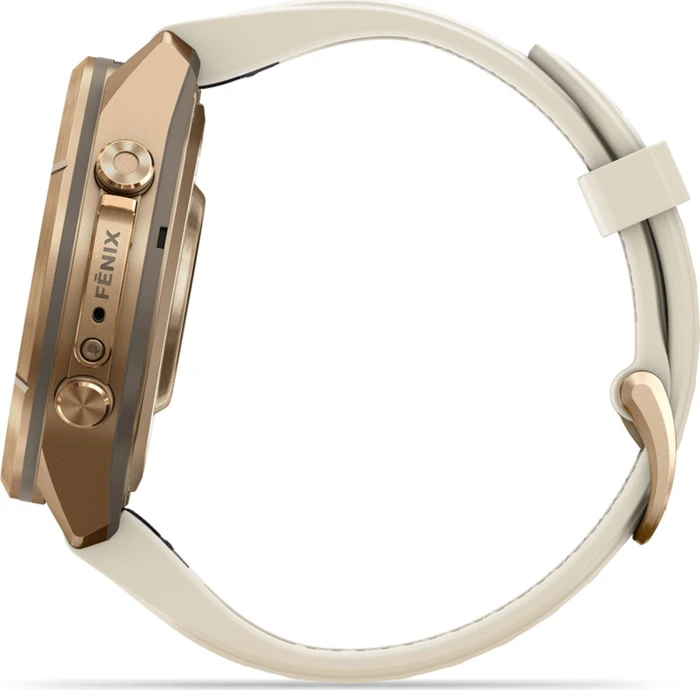 Garmin Fenix 9 Pro 43mm autumn gold titanium/cream-french grey