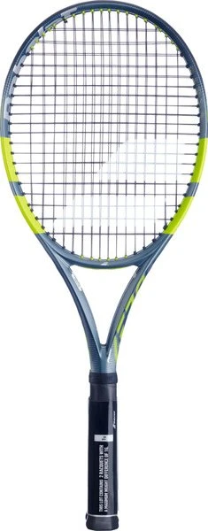 Babolat Pure Aero 98 X2 Gen9 Tennisschläger metallic grau/fluo gelb