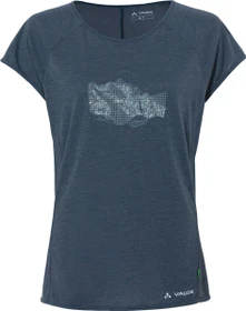 Vaude Tekoa II Funktionsshirt kurzarm dark sea (Damen)