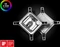 EK Water Blocks Quantum Line EK-Quantum Magnitude D-RGB, 1700, Nickel Acryl Vorschaubild