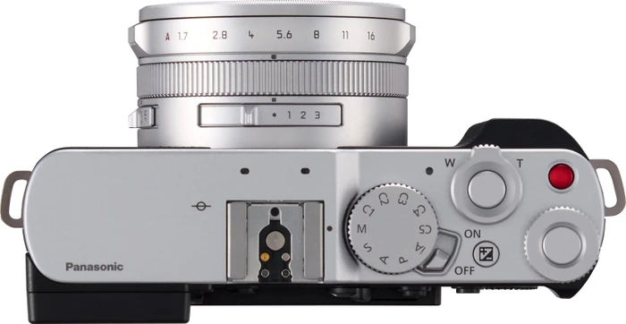 Panasonic Lumix L10 silber/schwarz