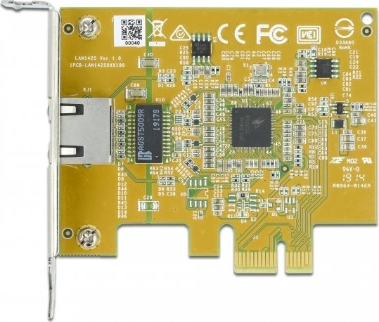 DeLOCK 2.5G LAN-Adapter, RJ-45, PCIe 2.1 x1