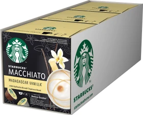 Nestlé Nescafe Dolce Gusto Latte Macchiato Vanilla Kaffeekapseln, 24 Stück (3x 8 Stück)