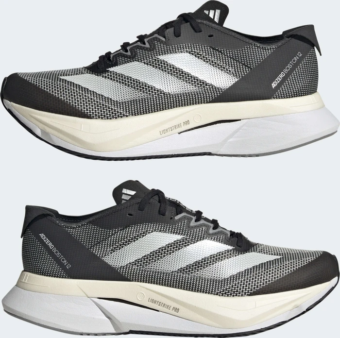 adidas Adizero Boston 12 core black/cloud white/carbon (Damen)