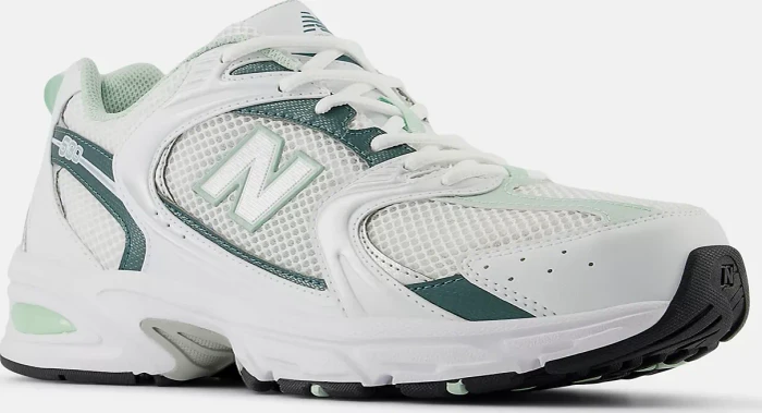 New Balance 530 white/new spruce/clay ash