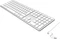 Conceptronic KAYNE02WPT Slim-Tastatur, weiß, USB, PT Vorschaubild