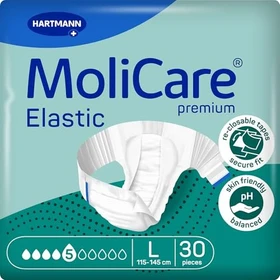 Hartmann MoliCare Premium Elastic 5 Tropfen Schutzhose Größe L, 30 Stück