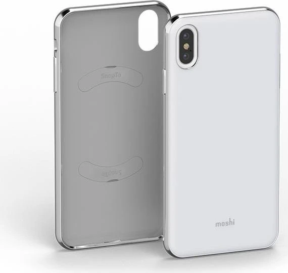 Moshi iGlaze für Apple iPhone XS Max weiß