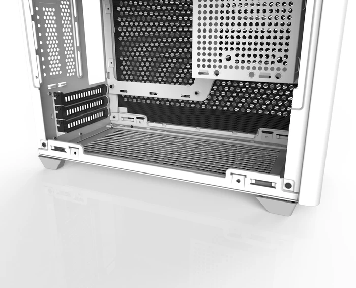 Cooler Master MasterBox NR200P, weiß, Glasfenster, Mini-ITX