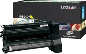 Lexmark Return Toner 10B042Y gelb hohe Kapazität