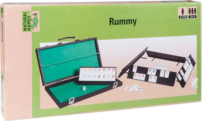 Natural Games Rummy im Koffer