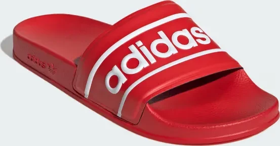 adidas Adilette red/cloud white