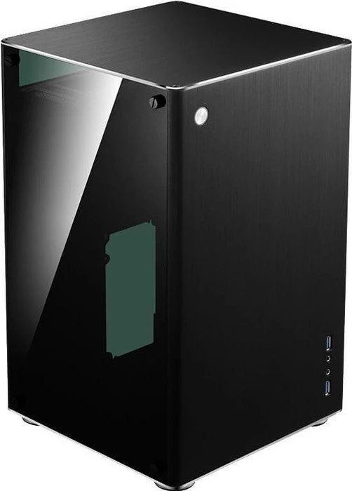 Jonsbo VR1 schwarz, Glasfenster, Mini-ITX