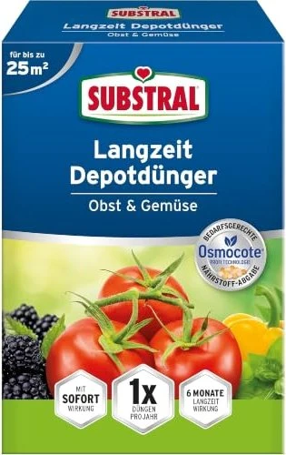 Evergreen Garden Care Substral Langzeit Depot Obst- & Gemüsedünger, 750g