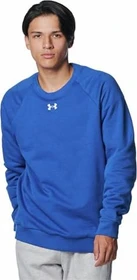 Under Armour Rival Fleece Crew Sweatshirt tech blue/white (Herren)