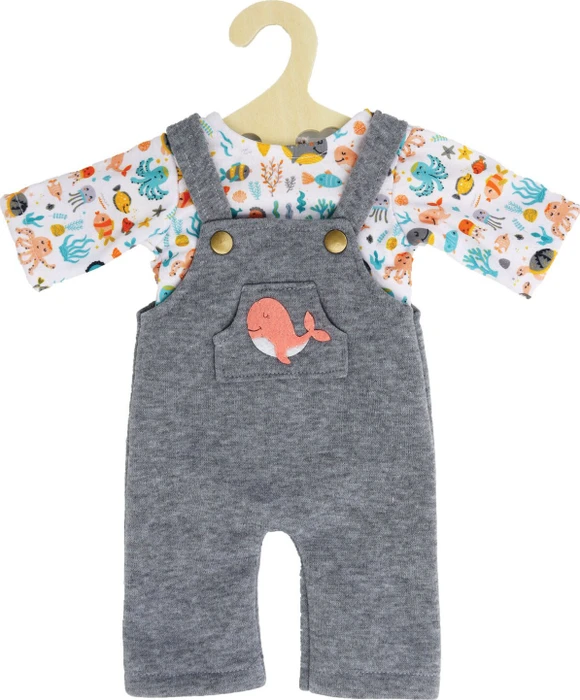 Heless Latzhose mit T-Shirt Wal Bobby 28-35cm