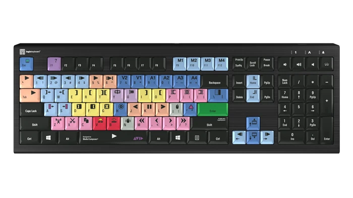 LogicKeyboard Astra 2 Avid Media Composer PC, USB, UK