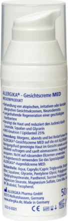 Allergika Gesichtscreme MED, 50ml