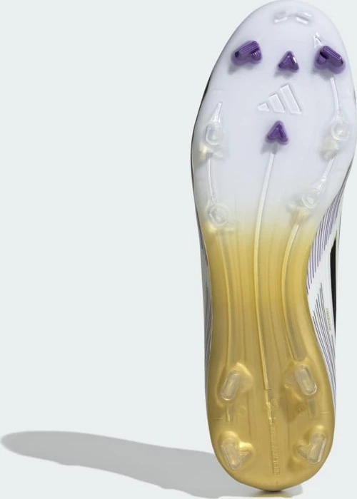 adidas F50 League FG/MG cloud white/core black/gold metallic
