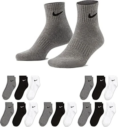 Nike Everyday Lightweight Ankle, 3 Paar