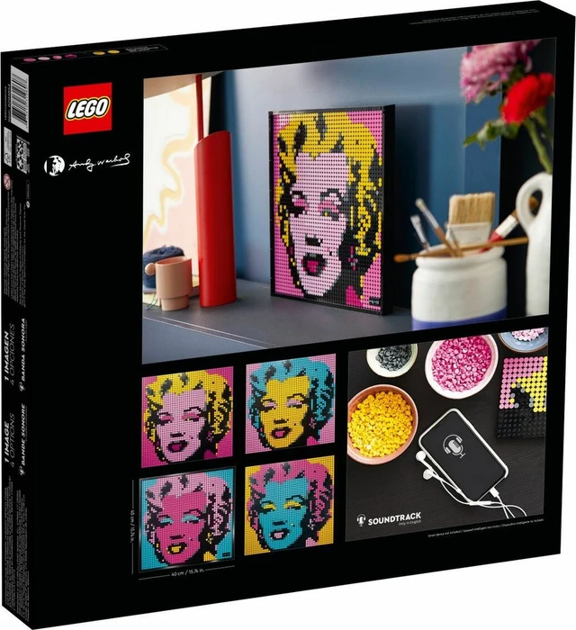 LEGO Art - Andy Warhol's Marilyn Monroe