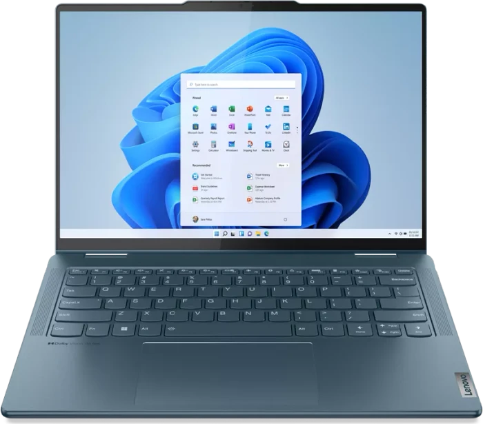 Lenovo Yoga 7 14IRL8, Tidal Teal, Core i7-1360P, 16GB RAM, 1TB SSD, DE