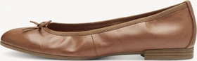 Tamaris Leder Ballerina nut (Damen)