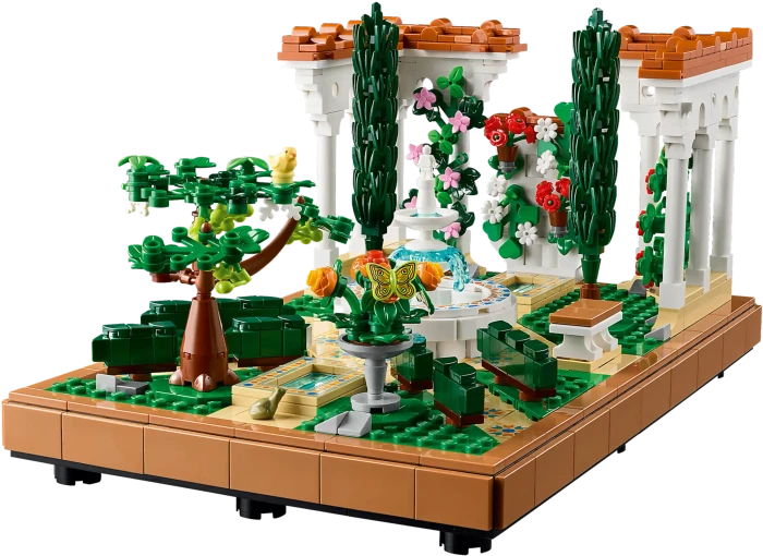 LEGO Icons - Springbrunnengarten