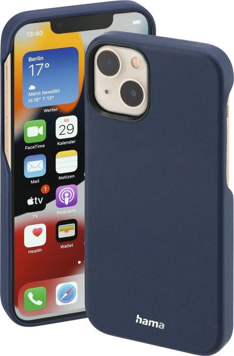 Hama Cover MagCase Finest Sense für Apple iPhone 13 Mini blau