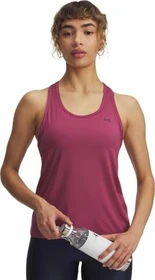 Under Armour Mesh Tank Top Funktionsshirt ärmellos berry (Damen)