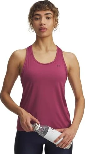 Under Armour Mesh Tank Top Funktionsshirt ärmellos berry (Damen)
