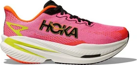 Hoka Mach X 3 neon rose/neon tangerine (Damen)