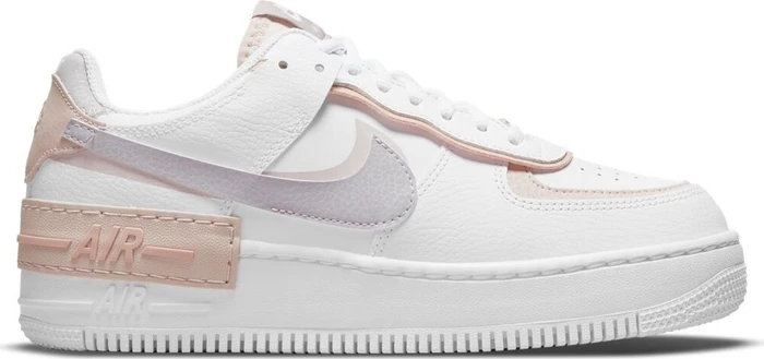 Nike Air Force 1 Shadow white/pink oxford/rose whisper/amethyst ash (Damen)