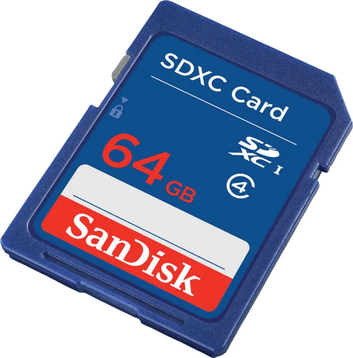 SanDisk 64GB, Class 4