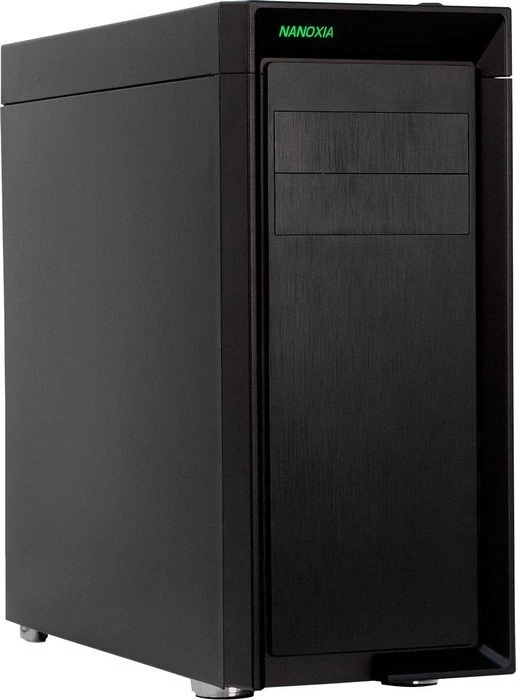 Nanoxia CoolForce 1 schwarz, schallgedämmt